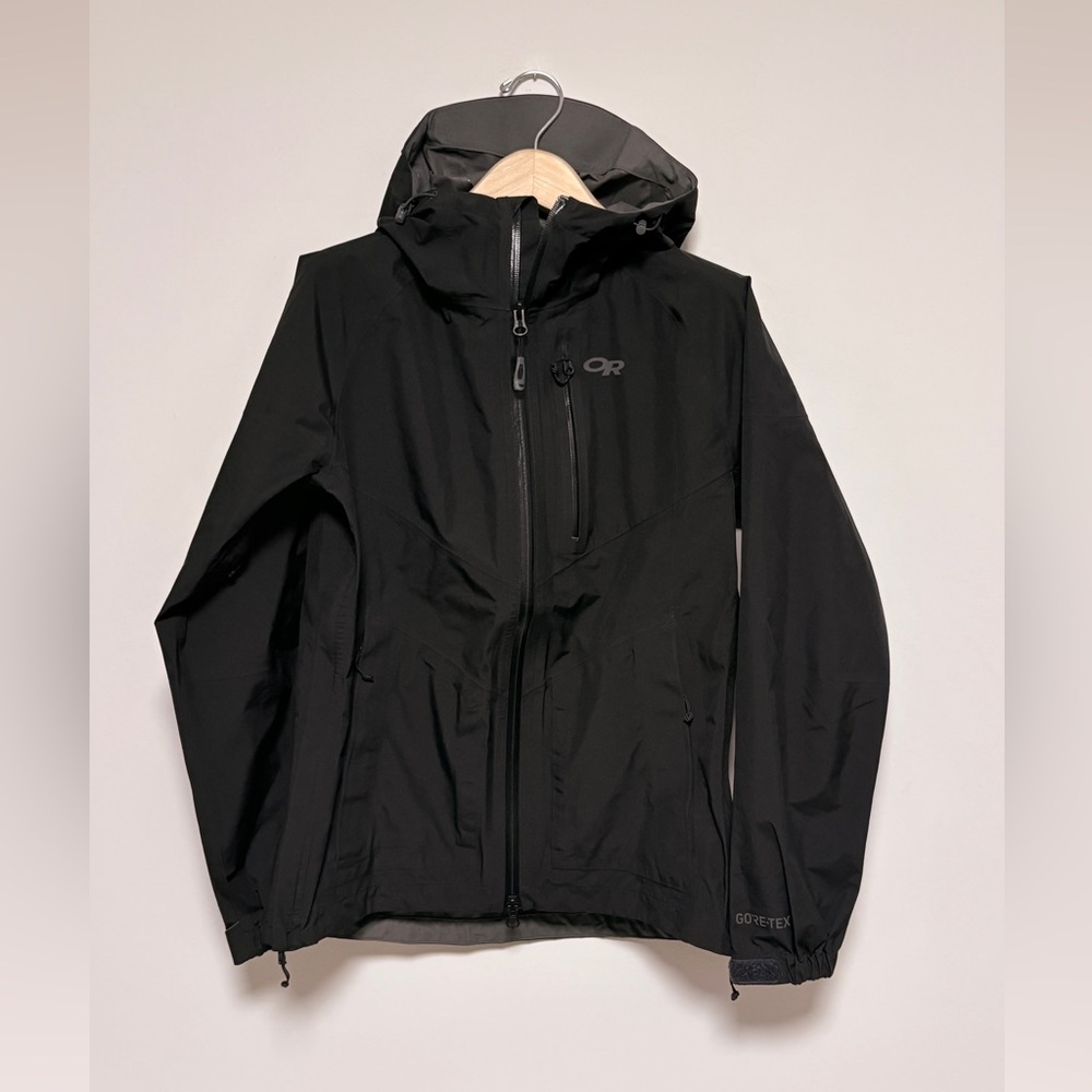 Outdoor research black gortex aspire 2 jacket sz s small preloved